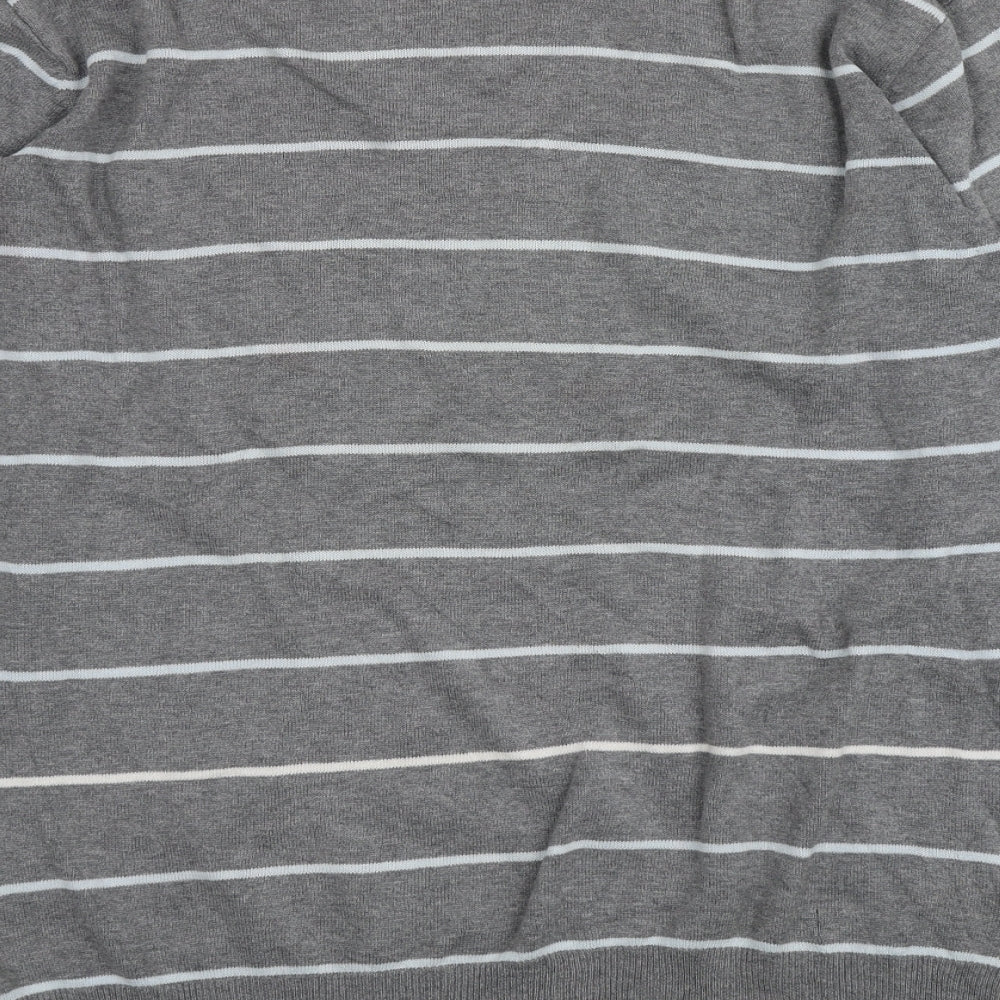 Womens UK Size L Easy Grey Pullover Jumper