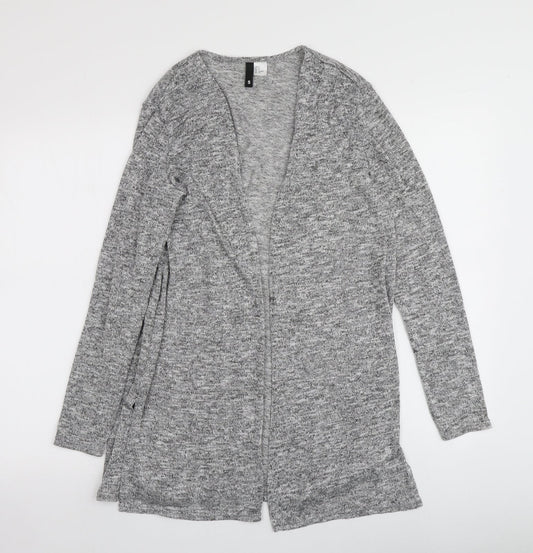 Womens UK Size S H&M Grey Cardigan Jumper