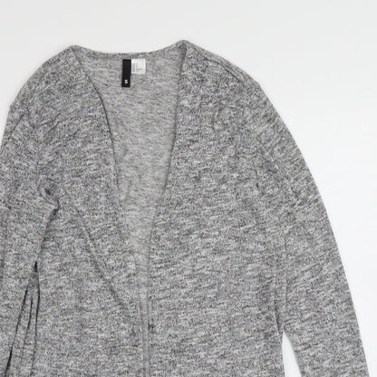 Womens UK Size S H&M Grey Cardigan Jumper