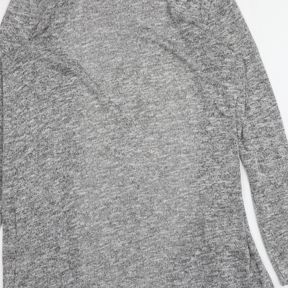 Womens UK Size S H&M Grey Cardigan Jumper