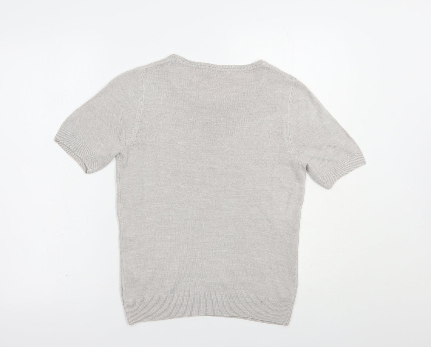 Womens UK Size 8 Marks and Spencer Grey Pullover Jumper