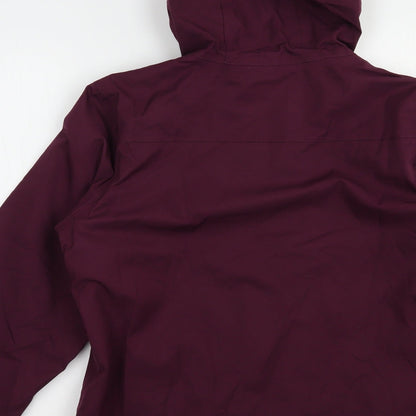 Womens UK Size 8 Crane Purple Windbreaker Coat