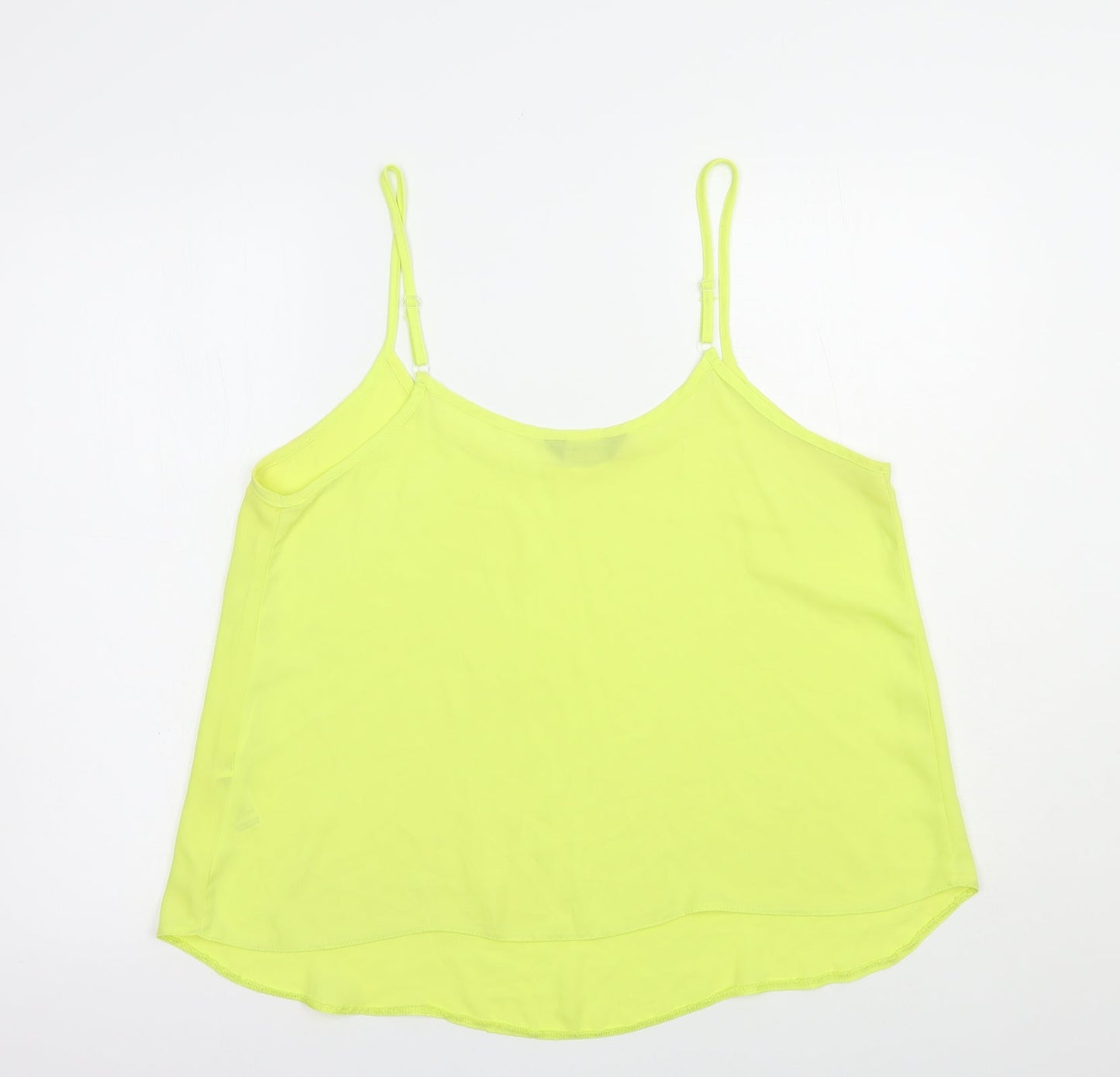 Womens UK Size 16 Dorothy Perkins Yellow Camisole Blouse