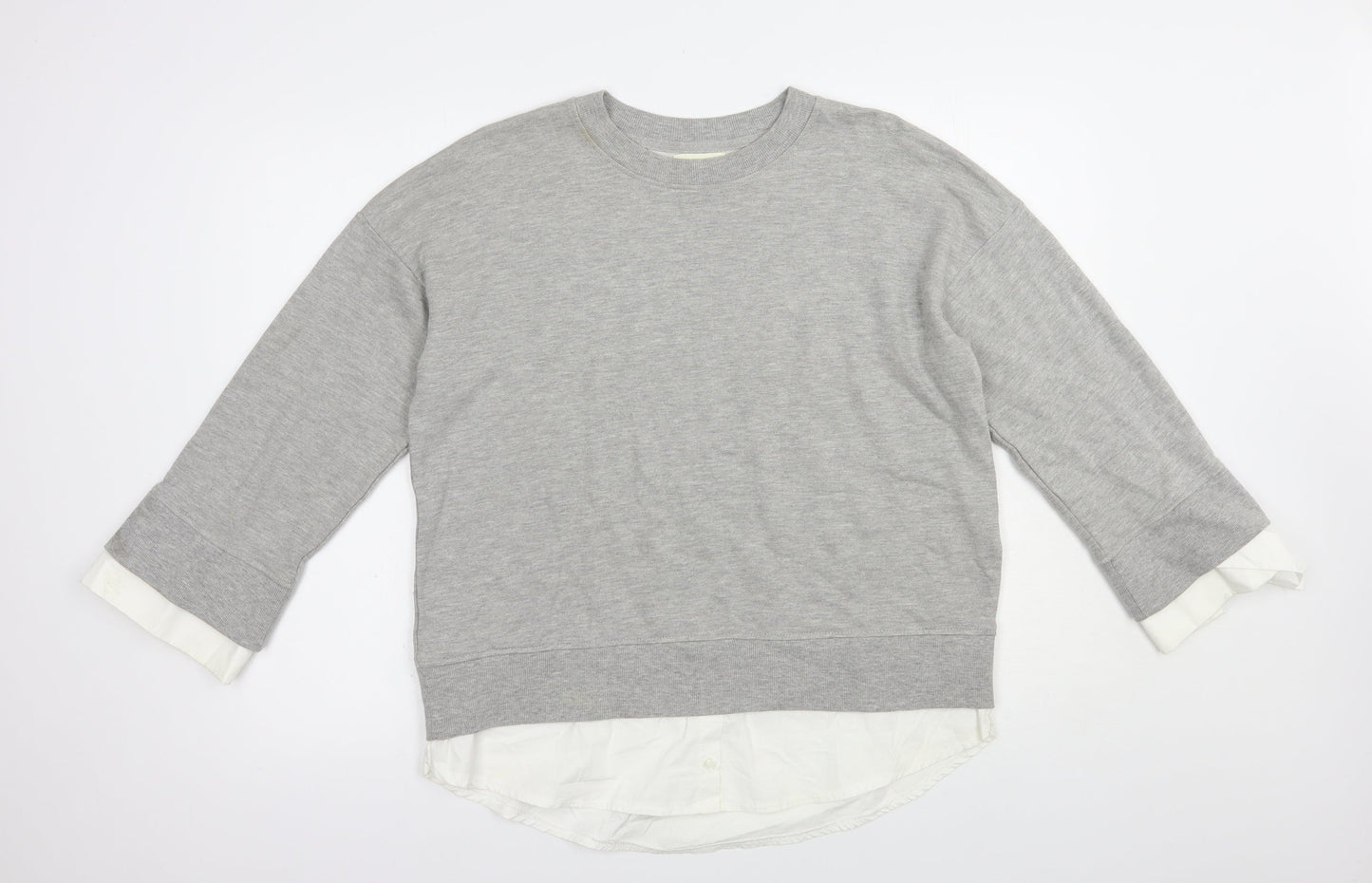 Womens UK Size 10 NEXT Grey Pullover Sweatshirt