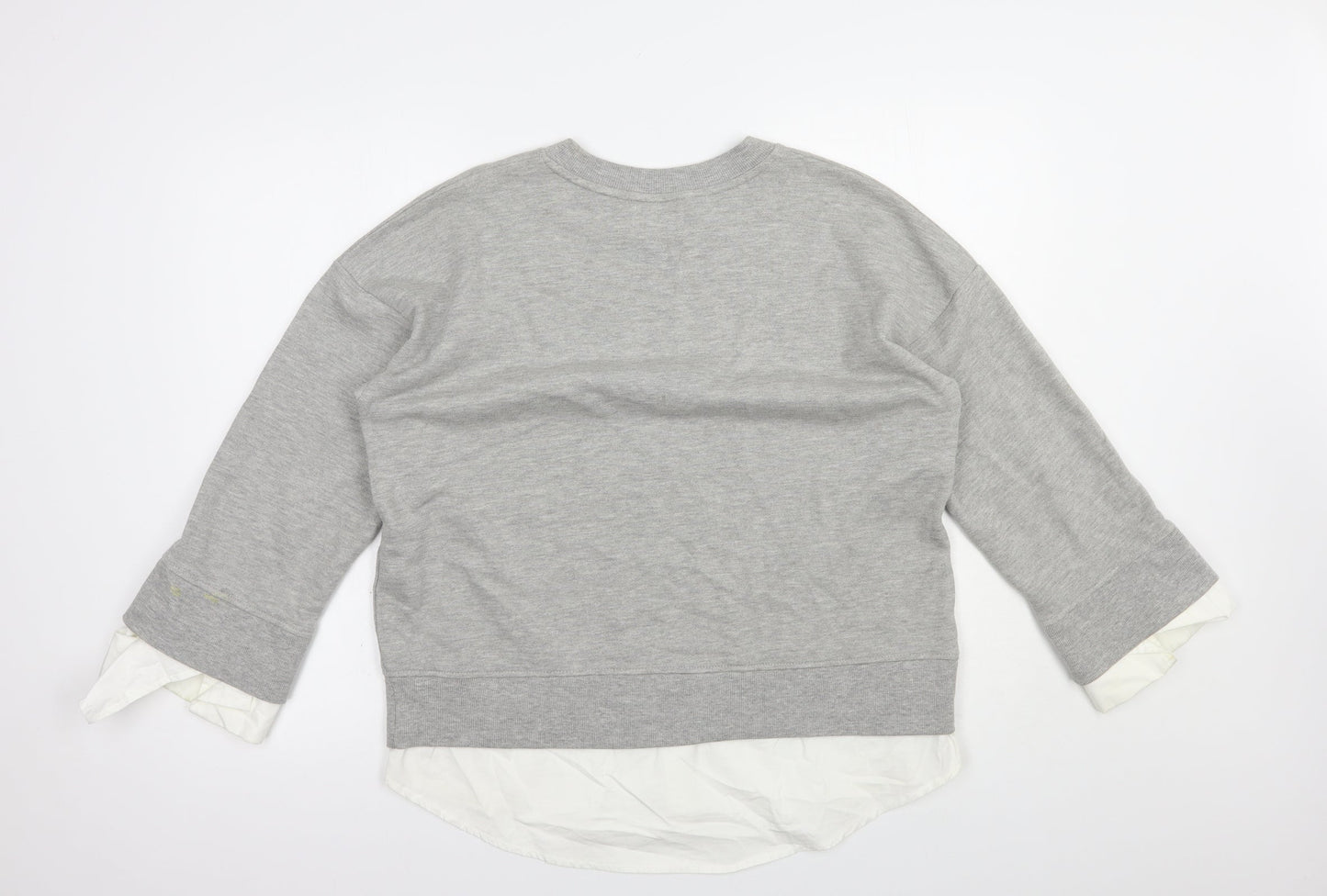 Womens UK Size 10 NEXT Grey Pullover Sweatshirt