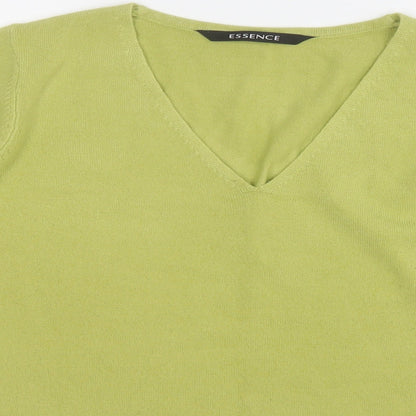 Womens UK Size 16 essence Green Pullover Jumper