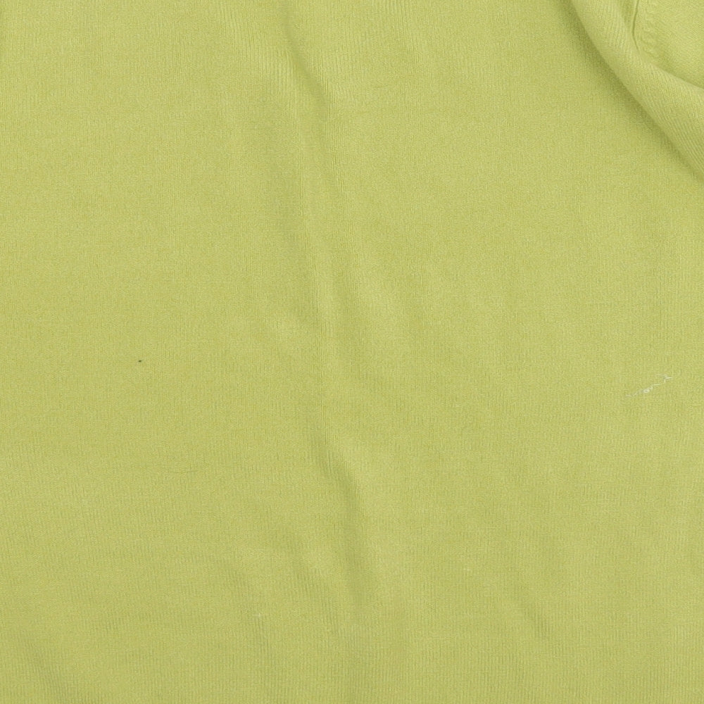 Womens UK Size 16 essence Green Pullover Jumper