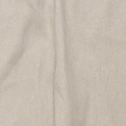 BM Womens Beige  Polyester Capri Trousers Size 12 L26 in Regular