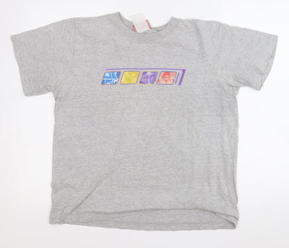 Womens UK Size M Reebok Grey Basic T-Shirt