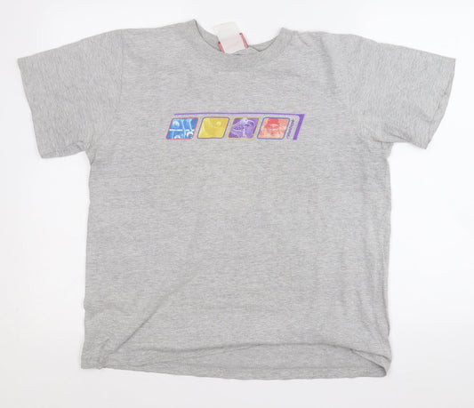 Womens UK Size M Reebok Grey Basic T-Shirt