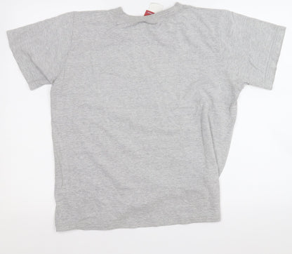 Womens UK Size M Reebok Grey Basic T-Shirt