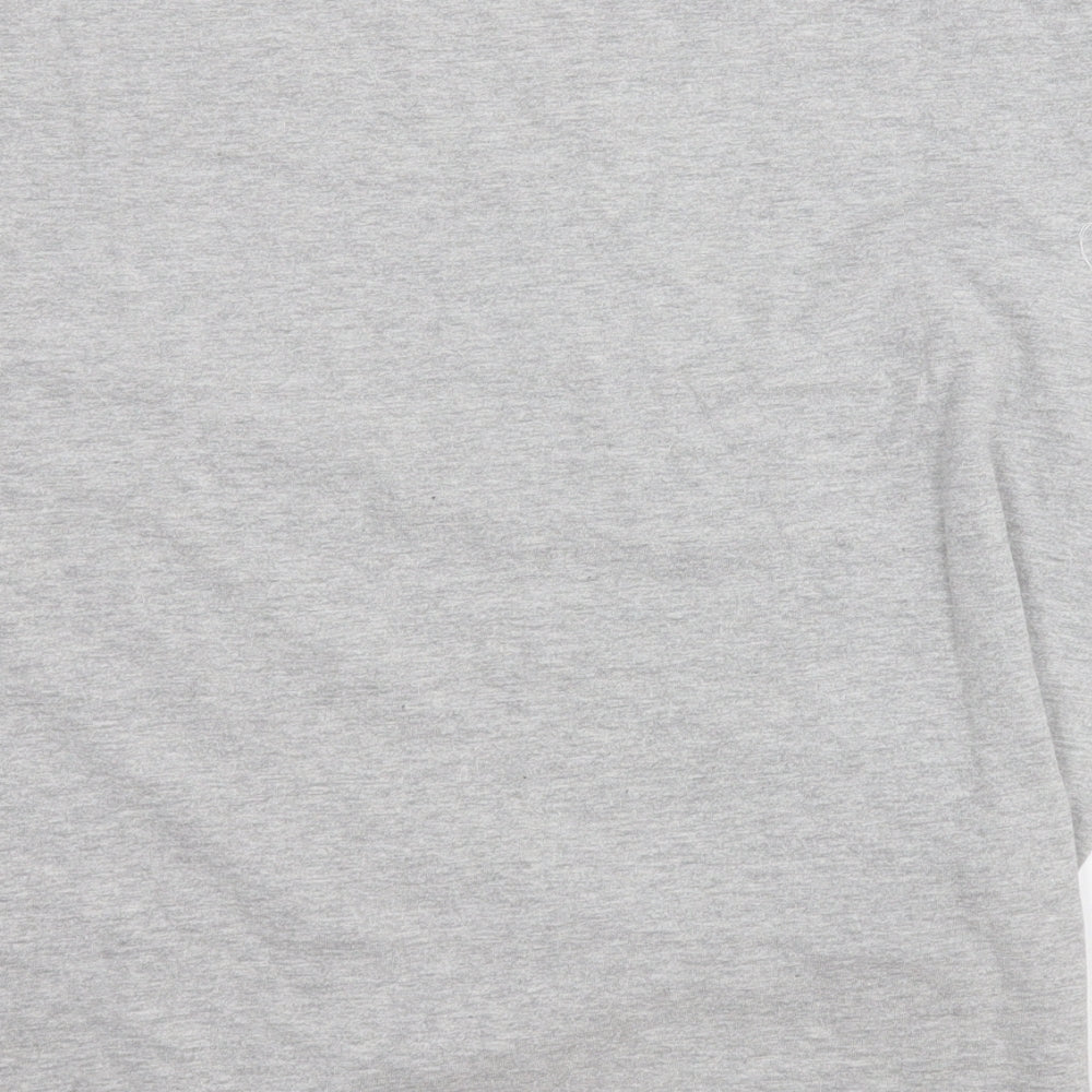 Womens UK Size M Reebok Grey Basic T-Shirt