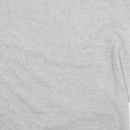 Womens UK Size M Reebok Grey Basic T-Shirt