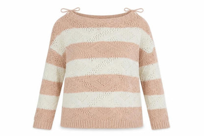 Womens UK Size 12 George Beige Pullover Jumper