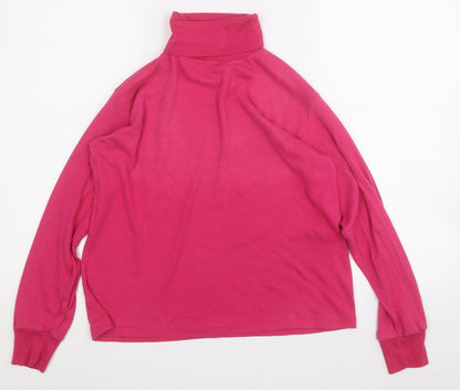 Womens UK Size S Preworn Pink Pullover Jumper