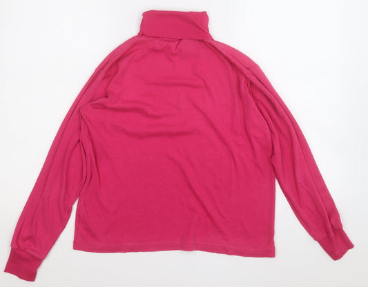Womens UK Size S Preworn Pink Pullover Jumper