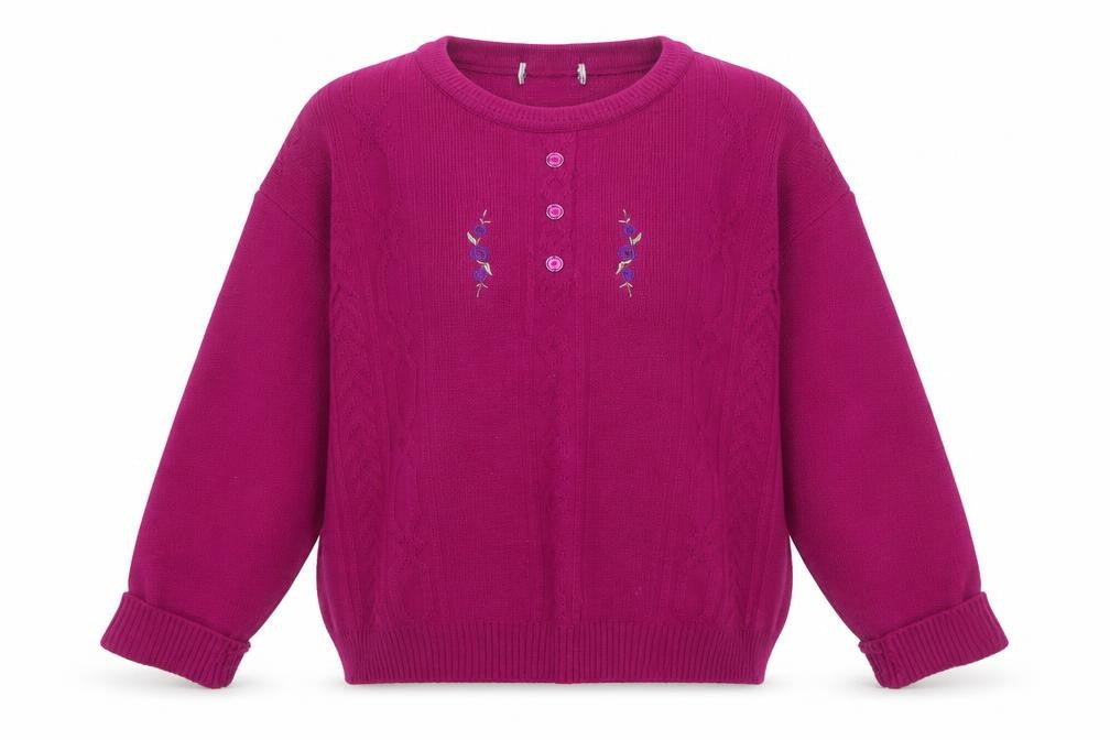 Womens UK Size 14 Preworn Purple Pullover Jumper