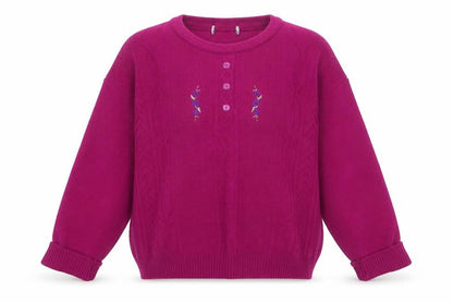 Womens UK Size 14 Preworn Purple Pullover Jumper