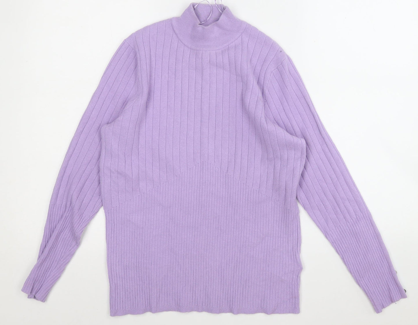 Womens UK Size 14 Marks and Spencer Purple Pullover Jumper