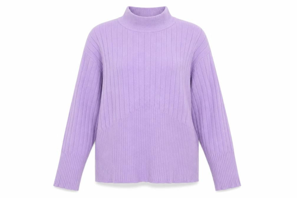 Womens UK Size 14 Marks and Spencer Purple Pullover Jumper