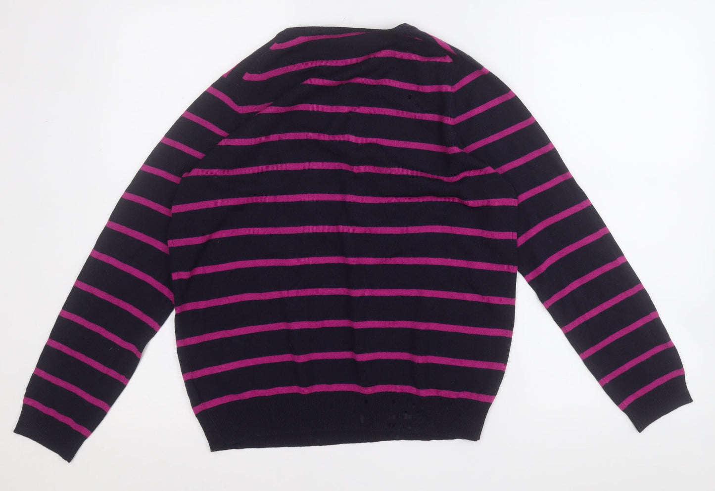 Womens UK Size 12 Marks and Spencer Purple Pullover Jumper