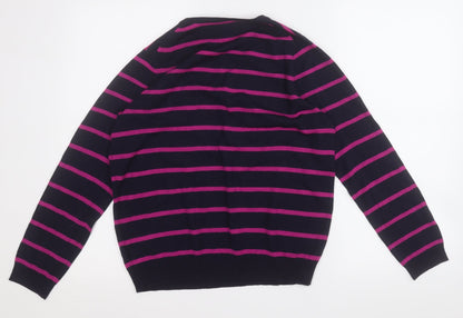 Womens UK Size 12 Marks and Spencer Purple Pullover Jumper