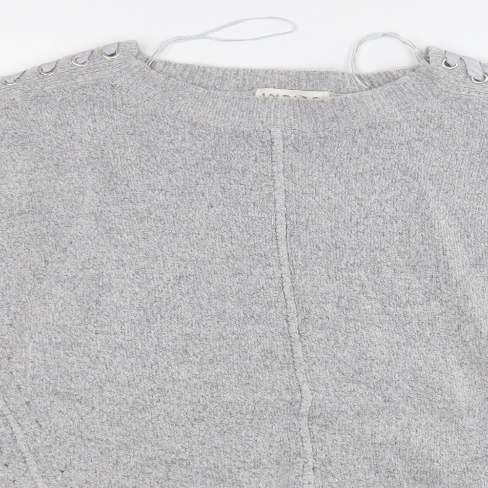 Womens UK Size 10 Marks and Spencer Grey Pullover Jumper