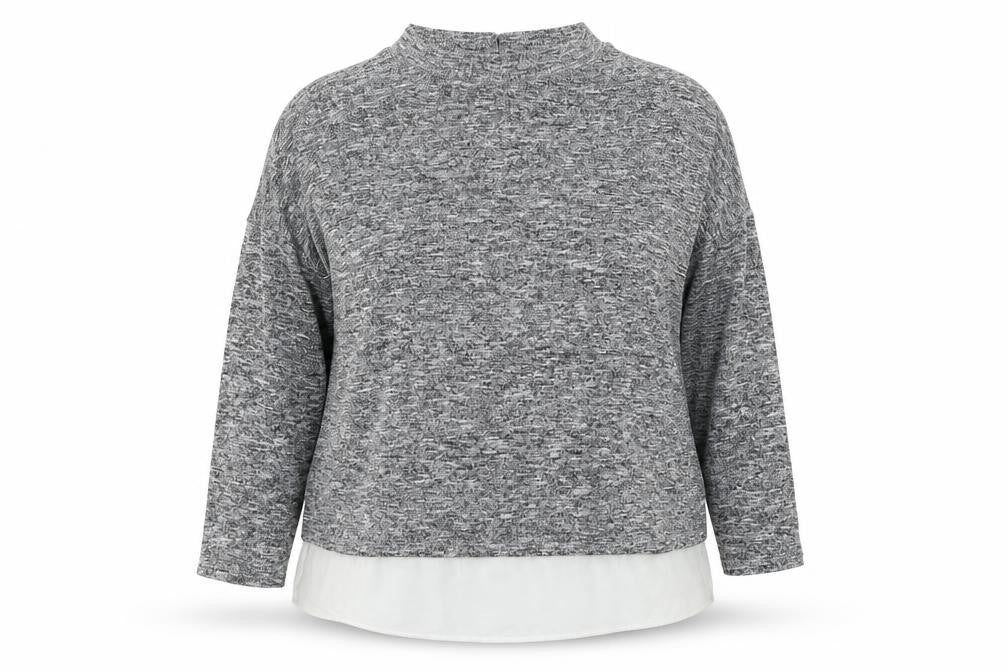 Womens UK Size 16 F&F Grey Pullover Jumper