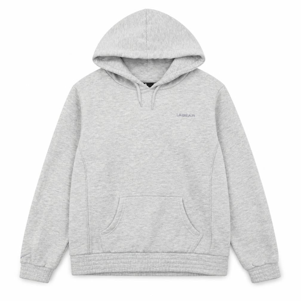 Womens UK Size 10 LA Gear Grey Pullover Hoodie