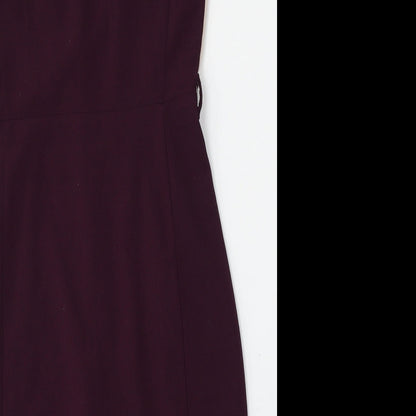 Apricot Womens Purple  Polyester Bodycon  Size XS  V-Neck