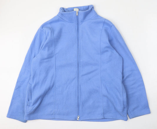 Womens UK Size L Anne De Lancay Blue Jacket