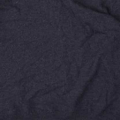 Preworn Mens Blue Round Neck  Polyester Pullover Jumper Size L