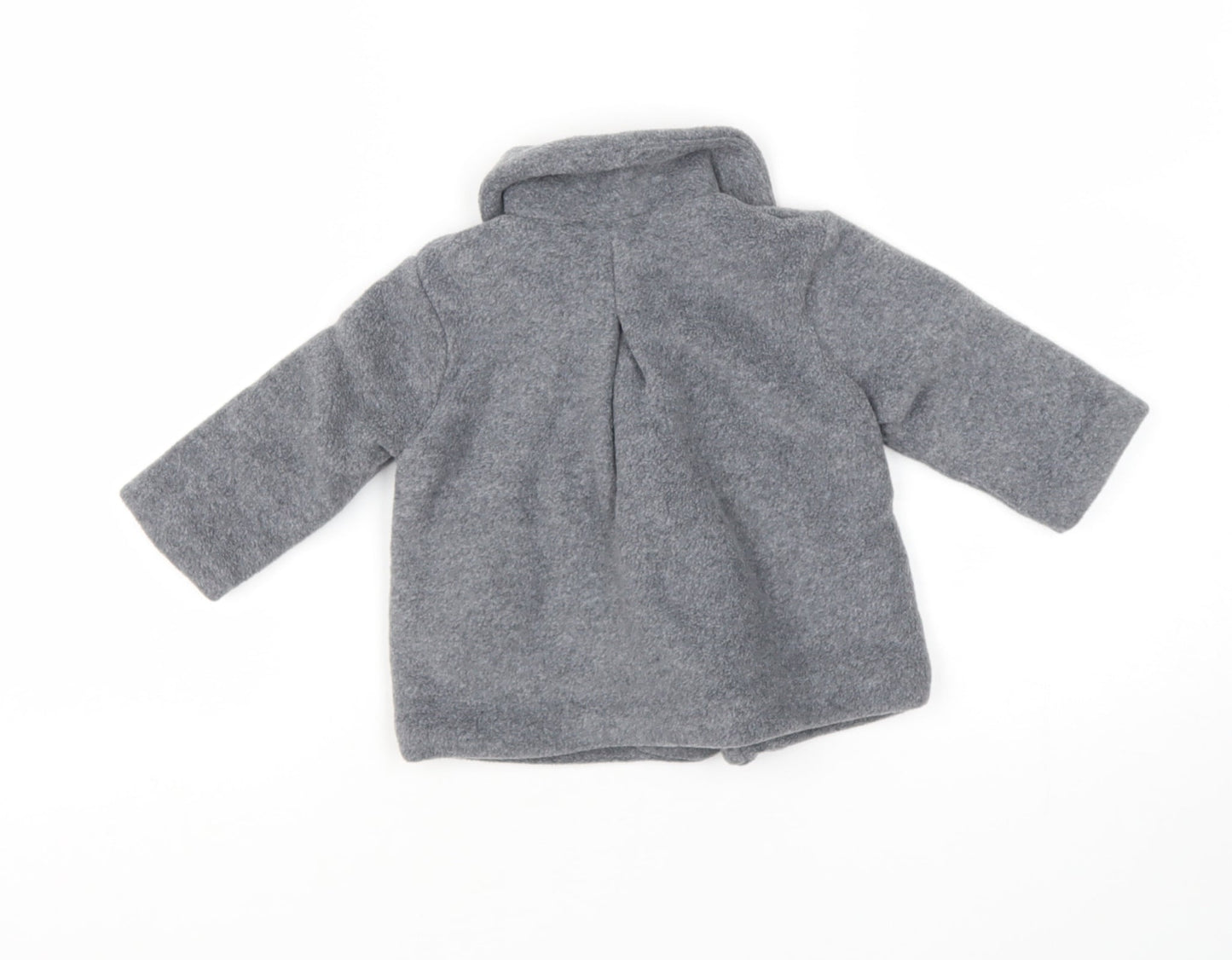 NEXT Baby Grey   Basic Jacket Jacket Size 6-9 Months