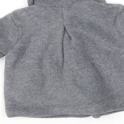 NEXT Baby Grey   Basic Jacket Jacket Size 6-9 Months