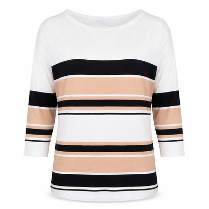 Womens UK Size 10 New Look White Basic T-Shirt