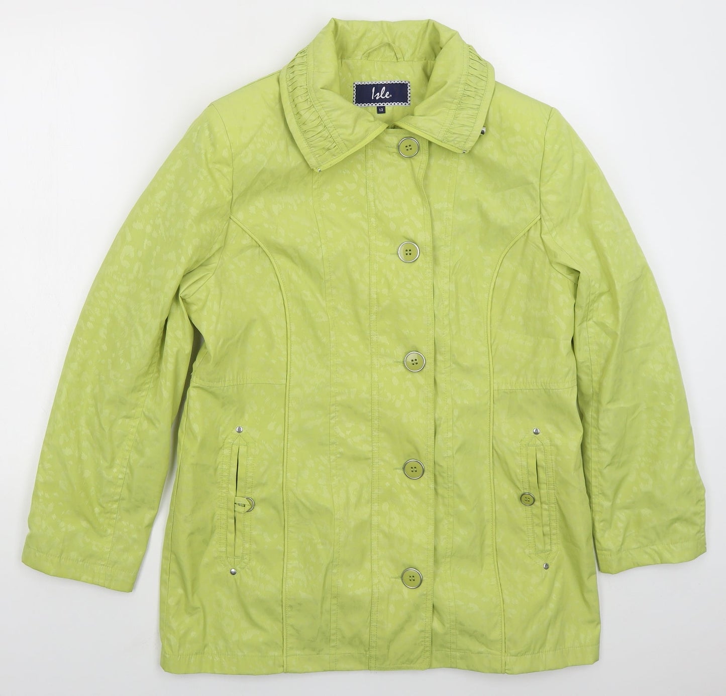 Womens UK Size 12 Isle Green Jacket