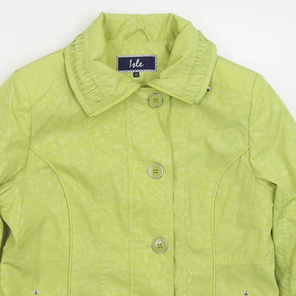 Womens UK Size 12 Isle Green Jacket