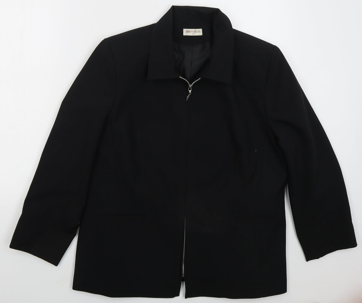 Womens UK Size 10 Bonmarché Black Jacket