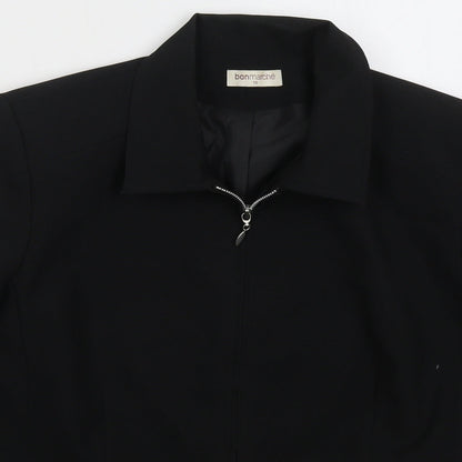 Womens UK Size 10 Bonmarché Black Jacket