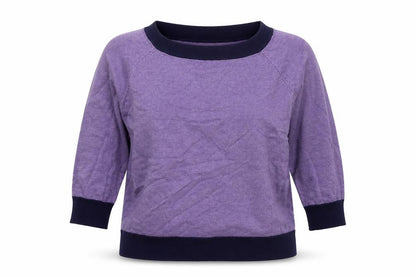Womens UK Size 12 M&Co Purple Pullover Jumper