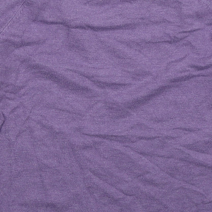 Womens UK Size 12 M&Co Purple Pullover Jumper