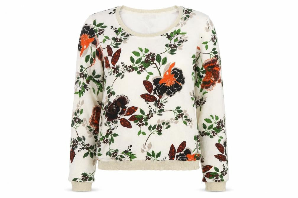 Womens UK Size S Fransa Multicoloured Pullover Jumper
