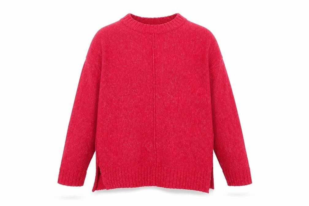 Mens UK Size M Marks and Spencer Pink Pullover Jumper