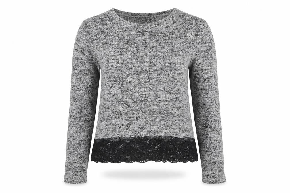 Womens UK Size M H&M Grey Pullover Jumper