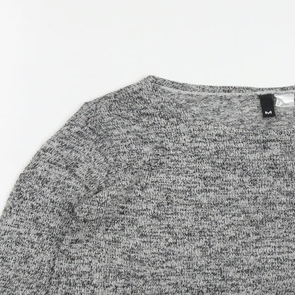 Womens UK Size M H&M Grey Pullover Jumper