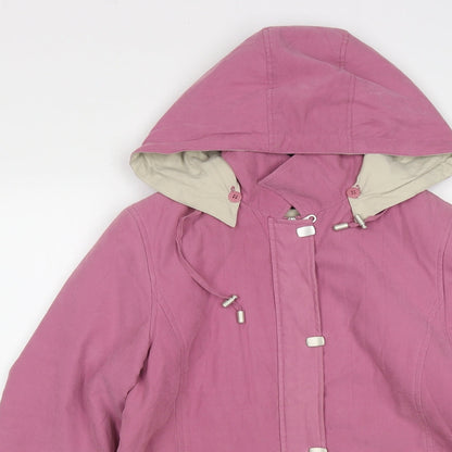 First Avenue Womens Pink   Jacket  Size 10  Zip