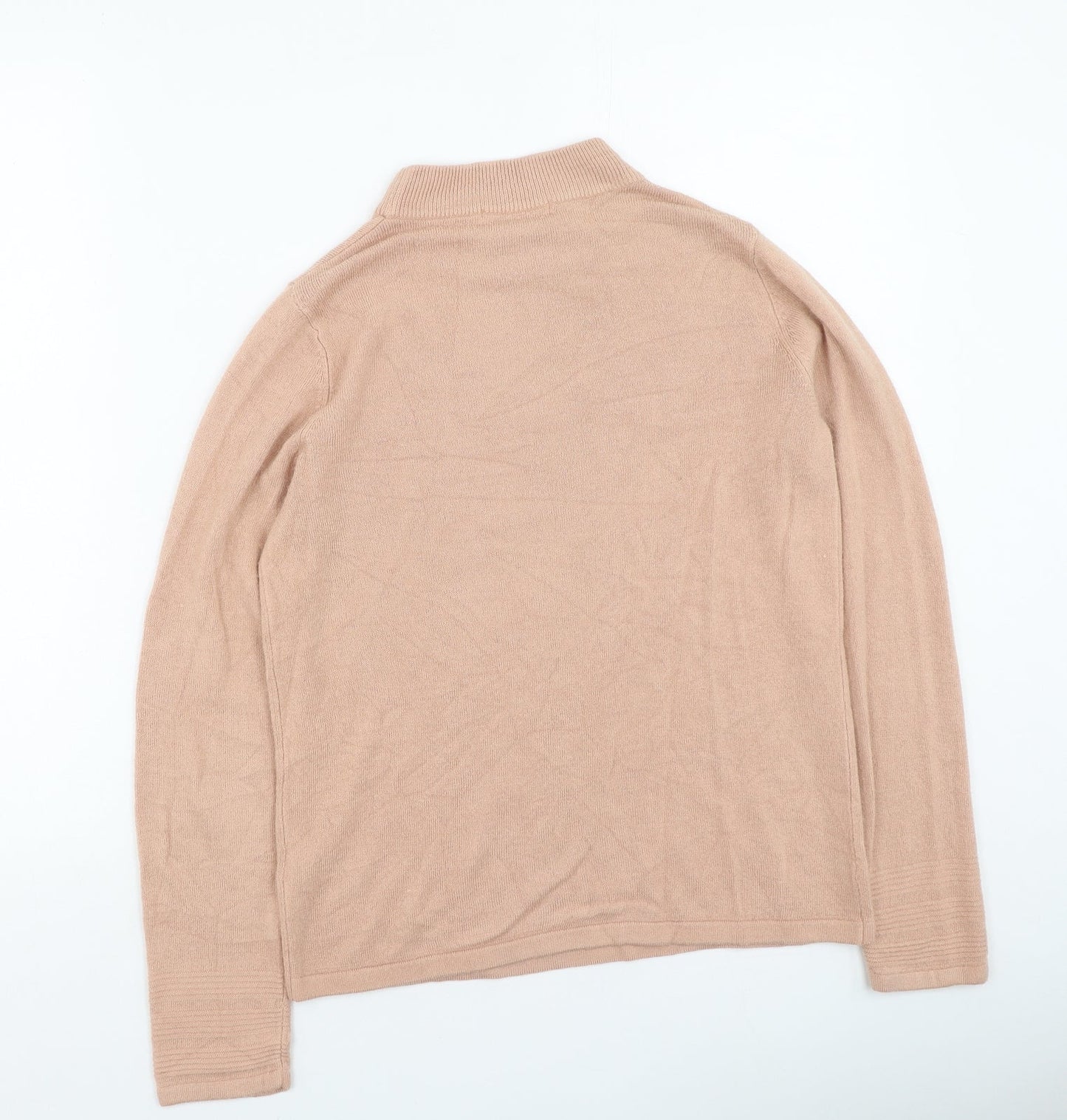 Womens UK Size 8 Marks and Spencer Orange Pullover Jumper