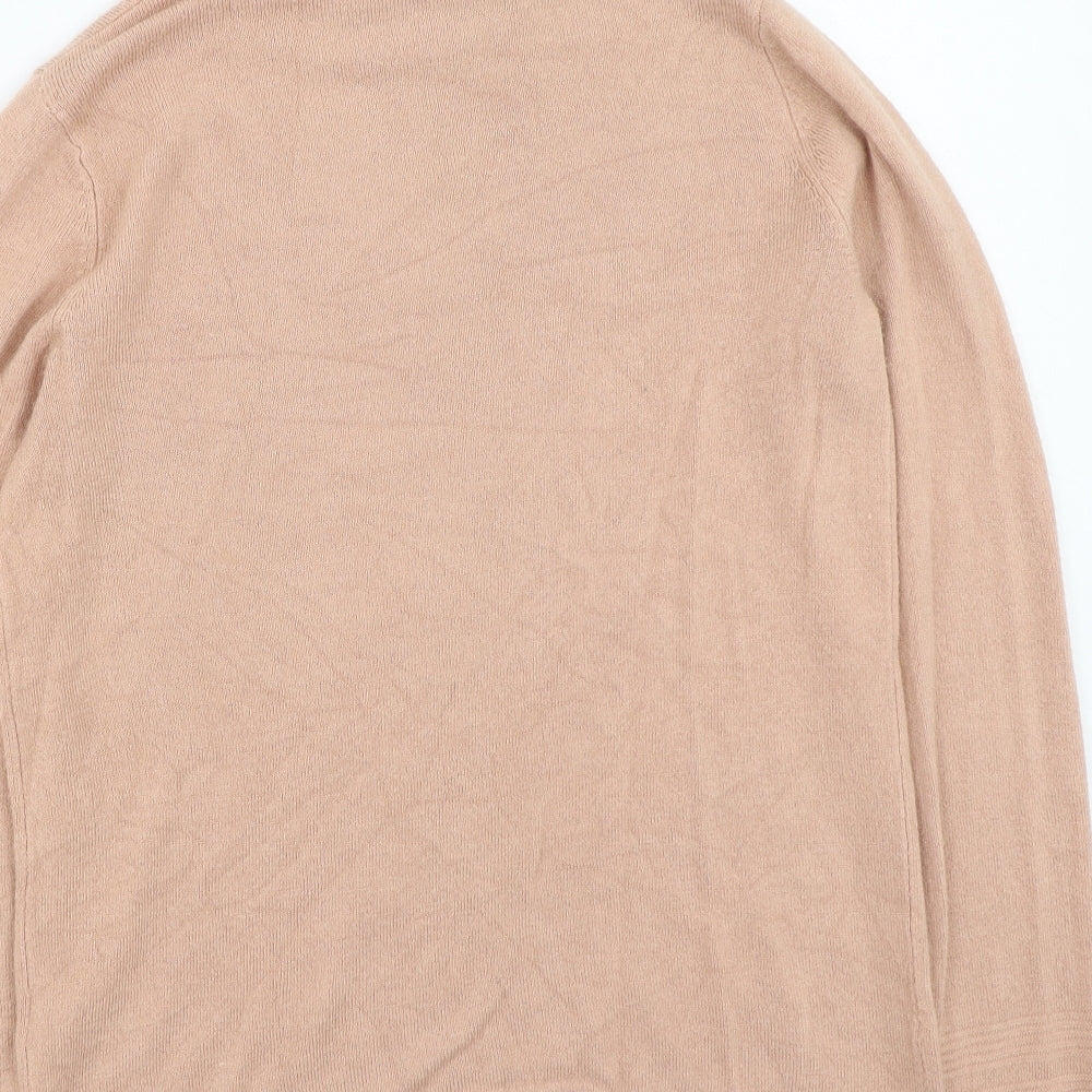 Womens UK Size 8 Marks and Spencer Orange Pullover Jumper
