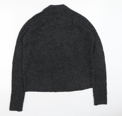 Womens UK Size XS H&M Grey Pullover Jumper