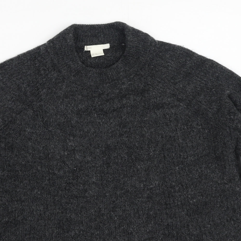 Womens UK Size XS H&M Grey Pullover Jumper